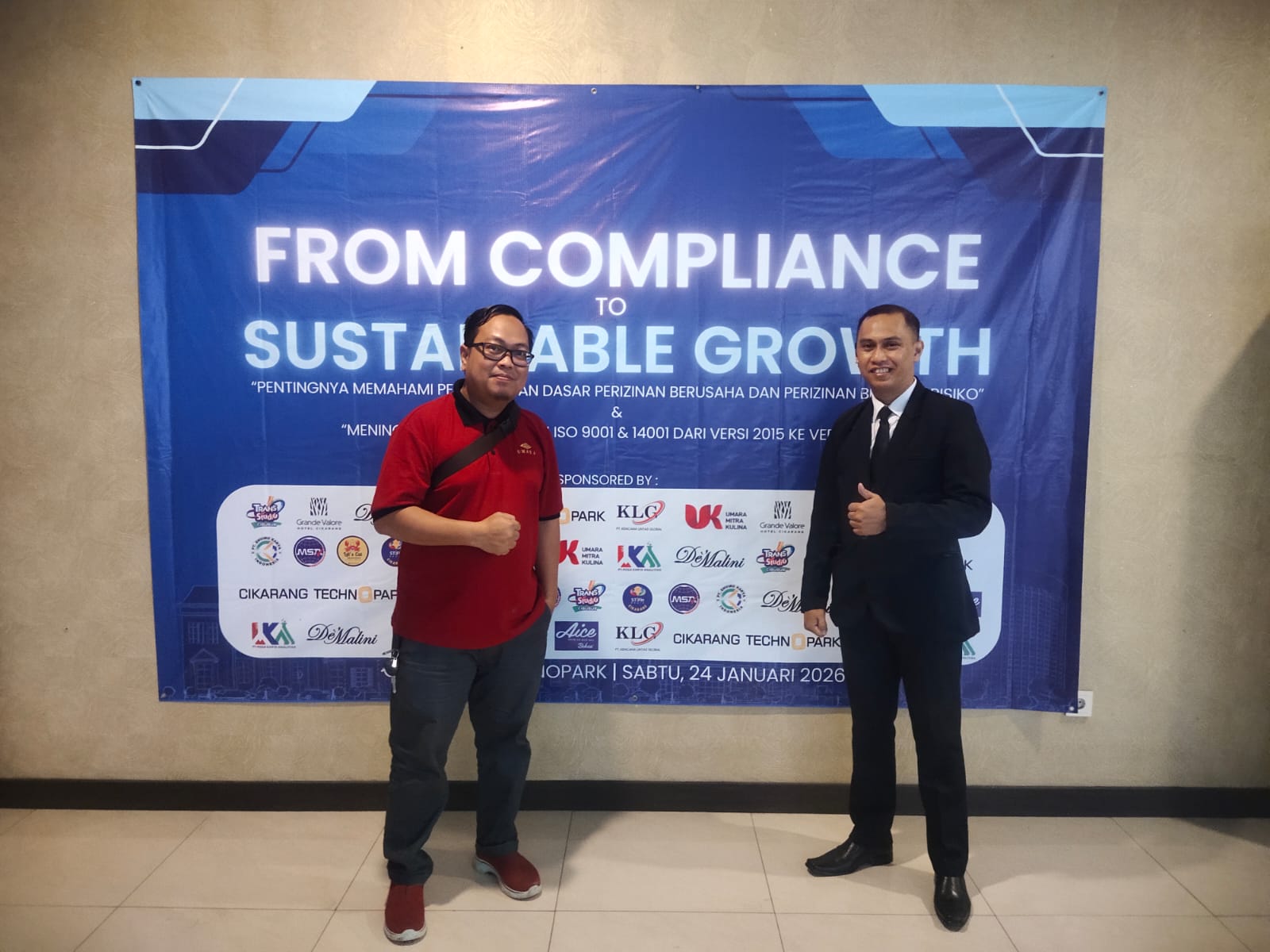 Umara Mitra Kulina at HRD Cikarang Techno Park Seminar